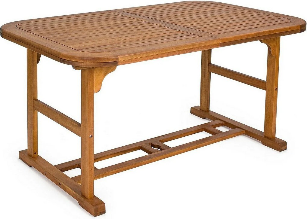 Przedłużany stół prostokątny 150/200×90 cm - NOEMI