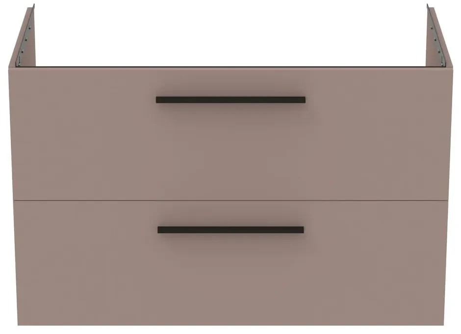 Szarobeżowa wisząca szafka pod umywalkę 100x63 cm i.Life B – Ideal Standard