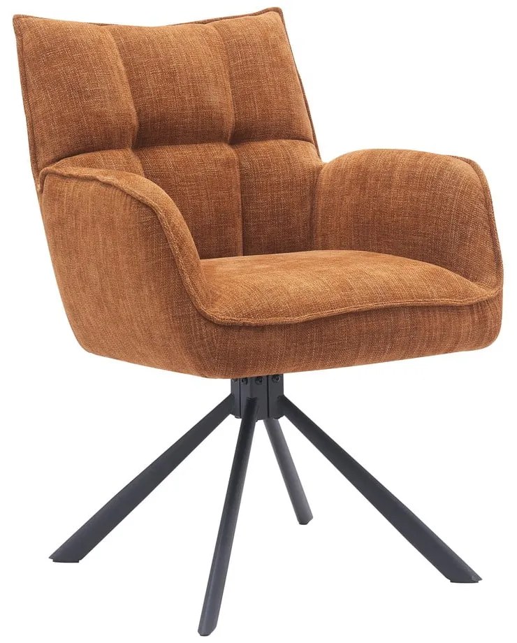Pomarańczowe krzesła zestaw 2 szt. Marilla – Unique Furniture