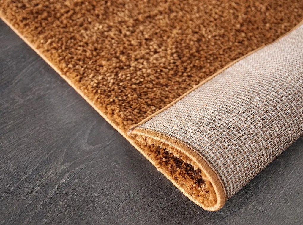 Dywan shaggy Best Cognac 140 cm x 200 cm