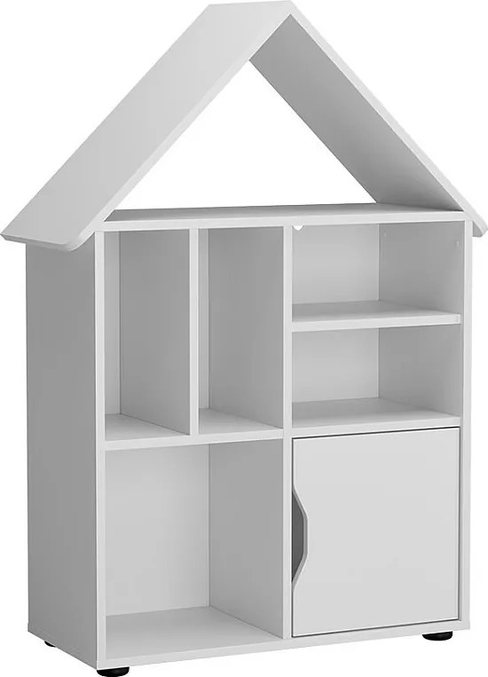 Półka dla dzieci biały 71x32.1x112.2 estell