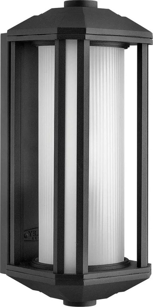 Quintiesse QN-CASTELLE-M-BLK-zewnętrzny kinkiet CASTELLE M 1xE27/60W/230V IP44 czarny