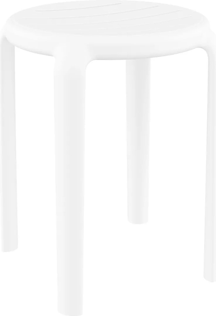 Plastikowy taboret do domu i kawiarni Tom Bar 45