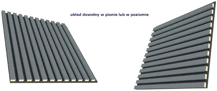 Panele akustyczne 6 szt. khaki L2-B21