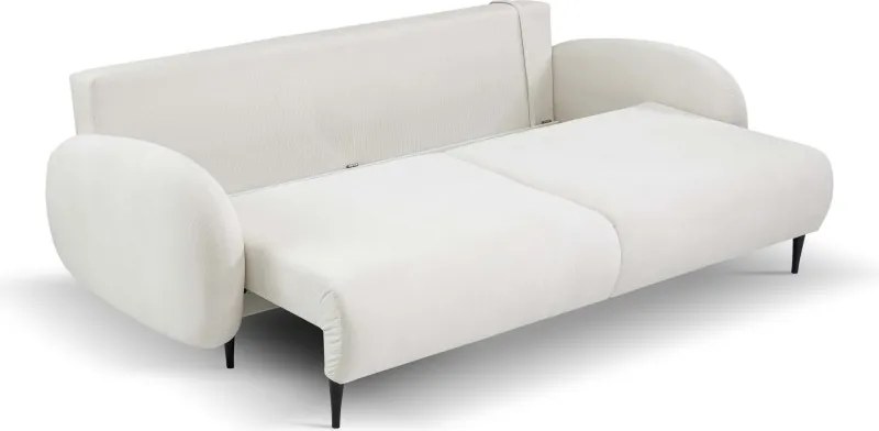 Sofa SOFT z funkcja spania i pojemnikiem BIAŁY RUN AGAIN 01