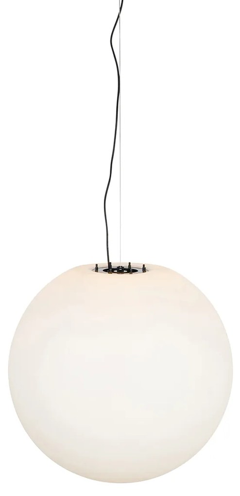 Zewnetrzna Nowoczesna lampa wisząca zewnętrzna biała 77 cm IP65 - Nura Nowoczesny Oswietlenie zewnetrzne