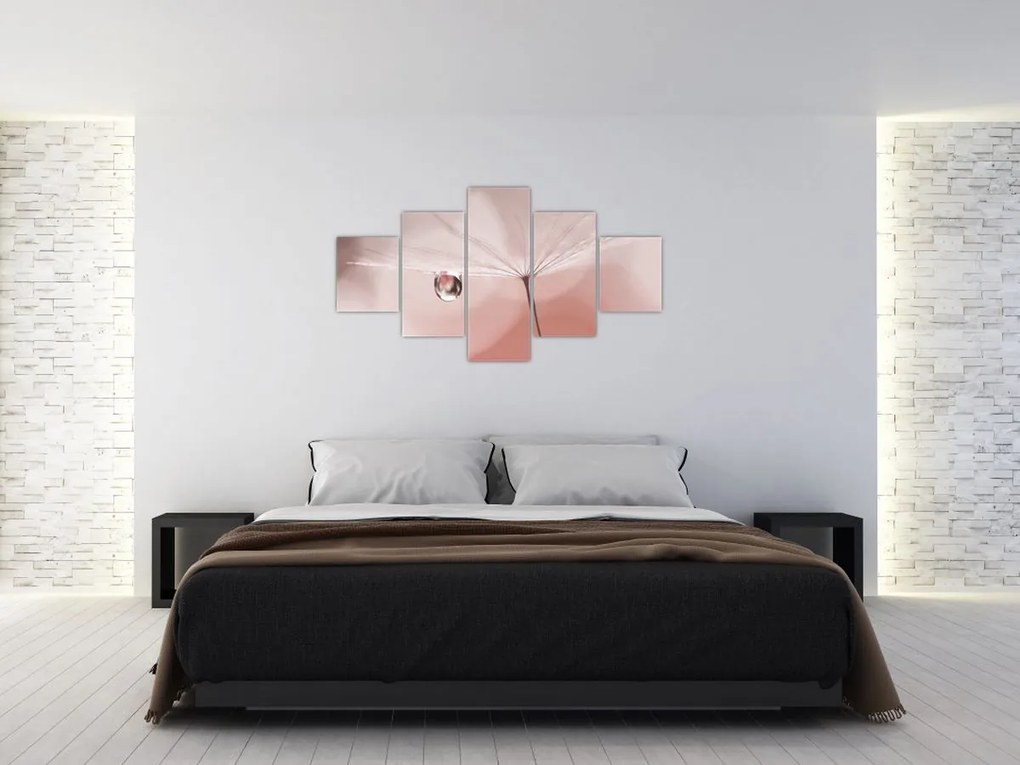 Obraz - Kropla rosy (125x70 cm)