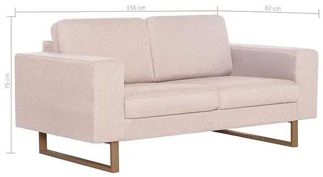 Elegancka dwuosobowa sofa W9-L79