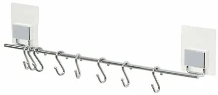 Compactor Samoprzylepna wisząca listwa kuchenna Bestlock Magic, 8 haczyków