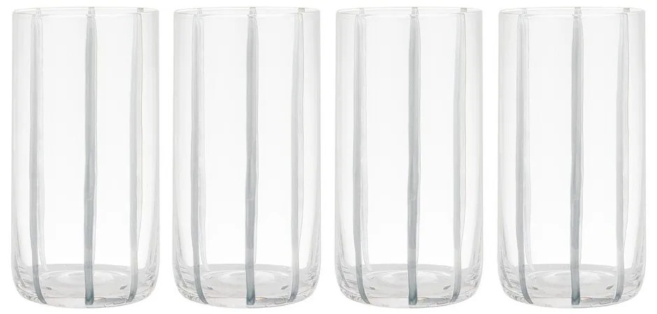 Szklanki zestaw 4 szt. 450 ml Stripe – Ladelle