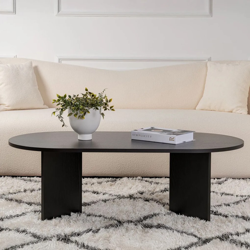 Stolik kawowy Sable Wood Black