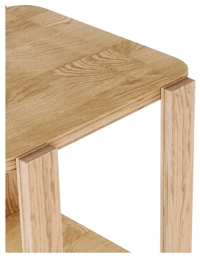 Stolik z drewna eukaliptusowego 38x42 cm Bellwood – Umbra