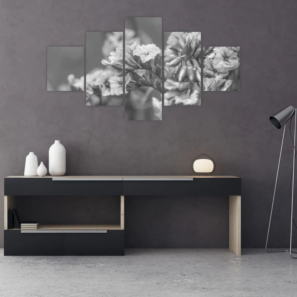 Obraz - Suszone kwiaty (125x70 cm)