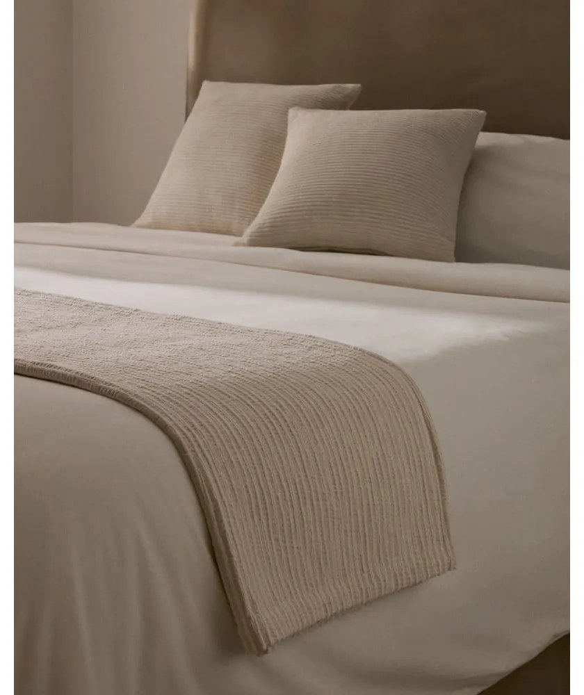 Beżowa żakardowa narzuta pikowana 240x260 cm Vindi – Kave Home
