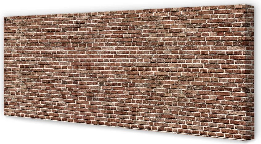 Fotoobraz na płótnie Solidny Mur Ceglany