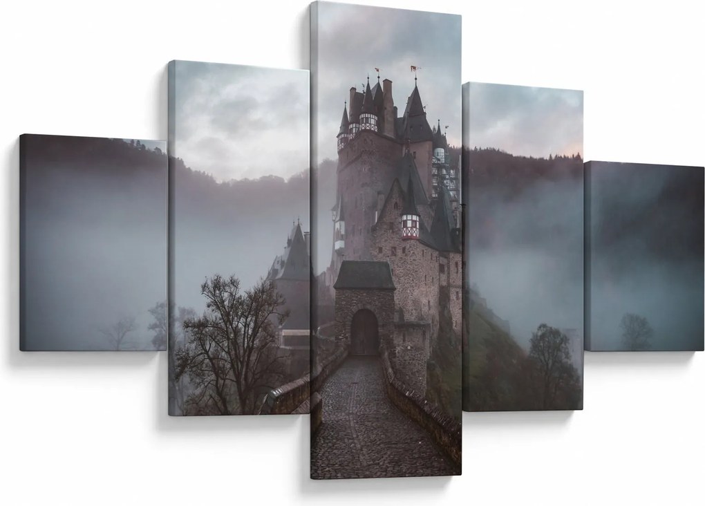 Obraz - Eltz Castle, Niemcy (125x70 cm)
