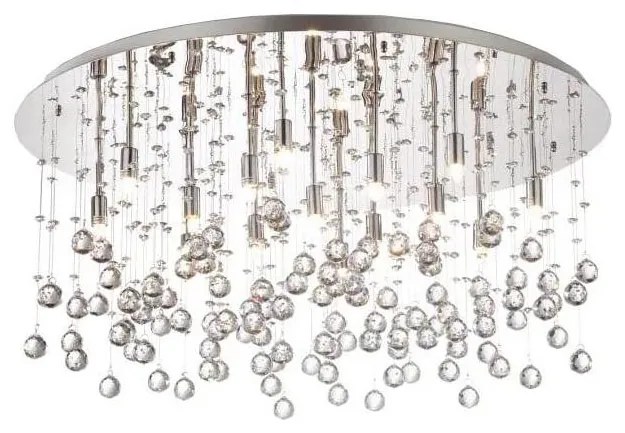 Ideal Lux - LED Lampa sufitowa kryształowa MOONLIGHT 15xG9/3W/230V śr. 80 cm