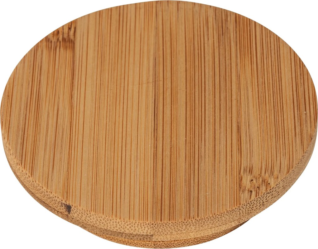 Pojemniki kuchenne ceramiczne DIAMOND, bambusowa pokrywa, 3 x 0,6 l, WENKO