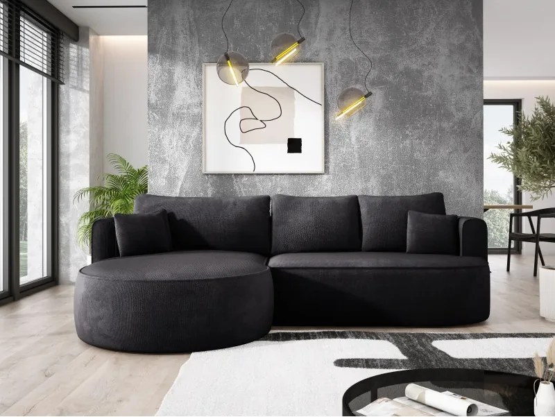 Narożnik FIORE L wolnostojący Prawostronny tkanina Memphis 20 WERSAL