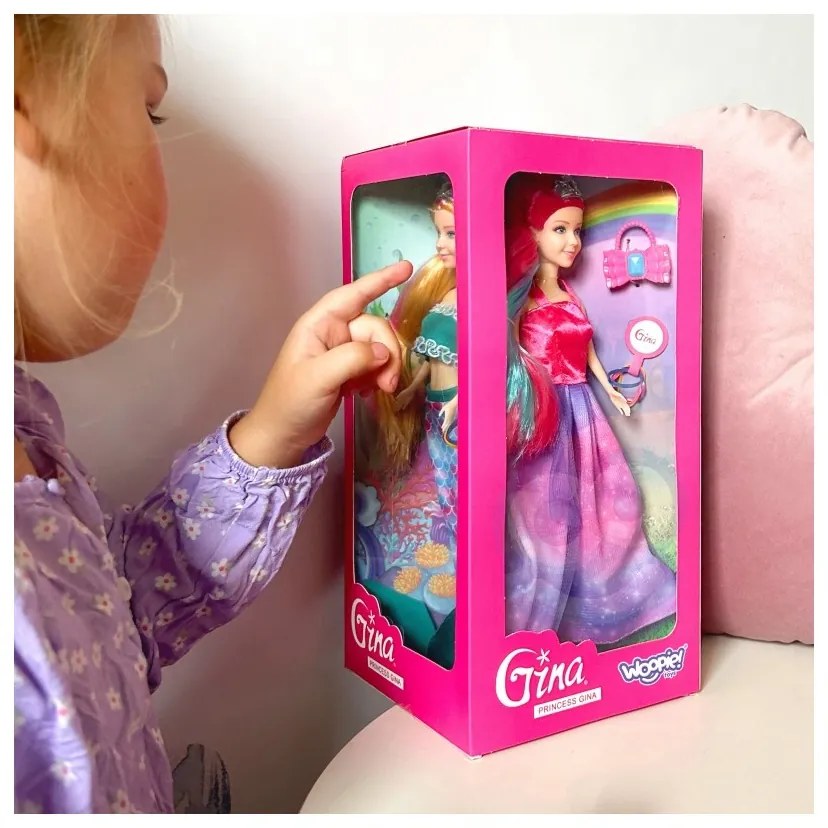Woopie zestaw 4 magicznych księżniczek - box lalek 4w1 z akcesoriami