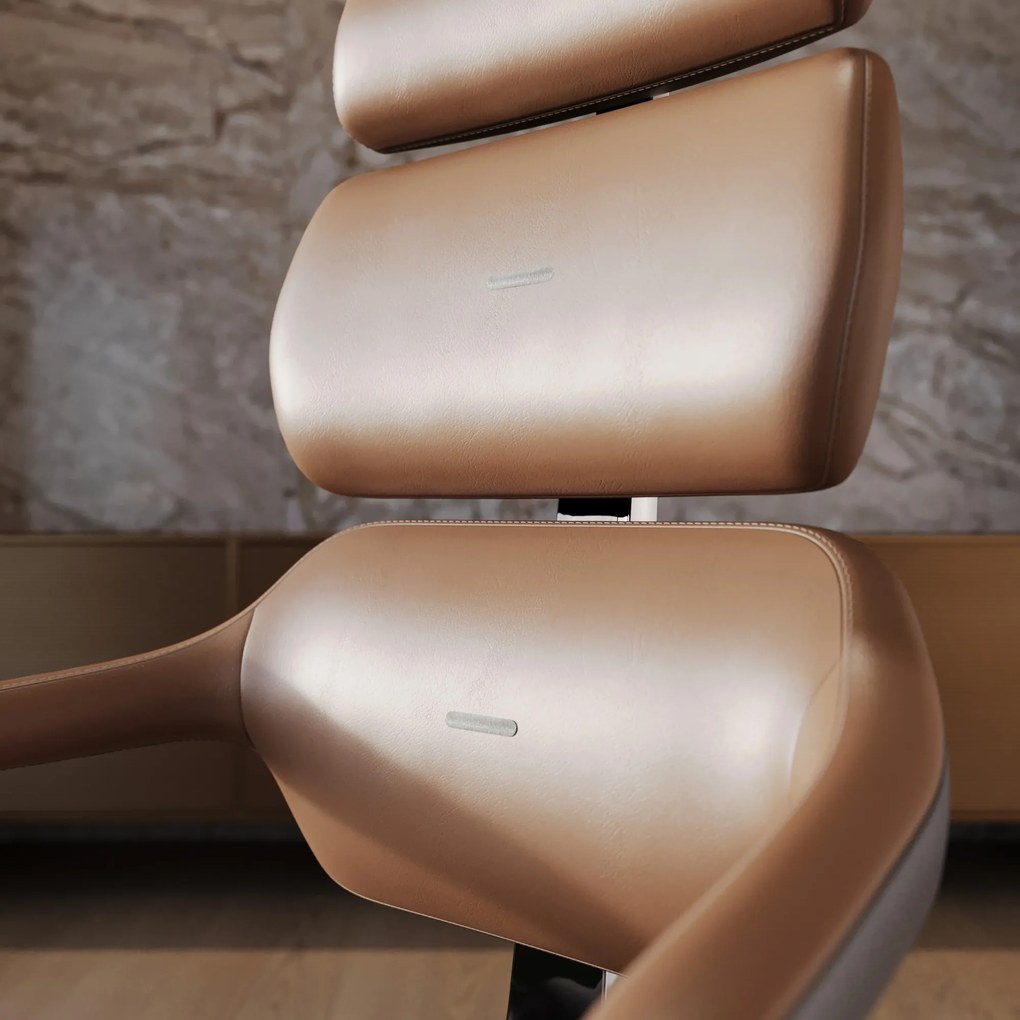 Fotel do gabinetu Diablo V-Modular, Sugar Brown