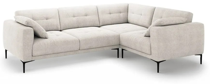 Beżowy narożnik (prawostronny/w kształcie litery L) Bemy – Micadoni