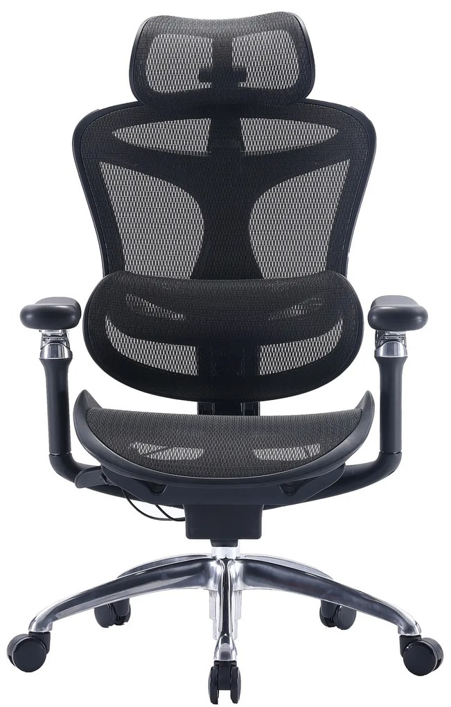 Ergonomiczny fotel do pracy przy biurku Kosmo, zgodny z normą BHP
