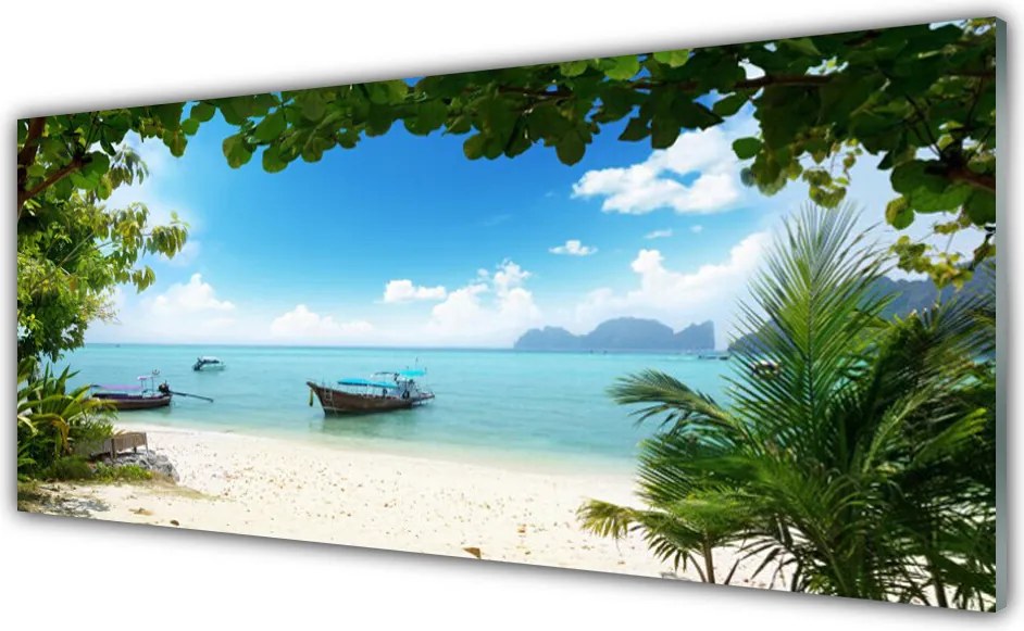 Panel nad blat kuchenny Samotny Rejs o Zachodzie