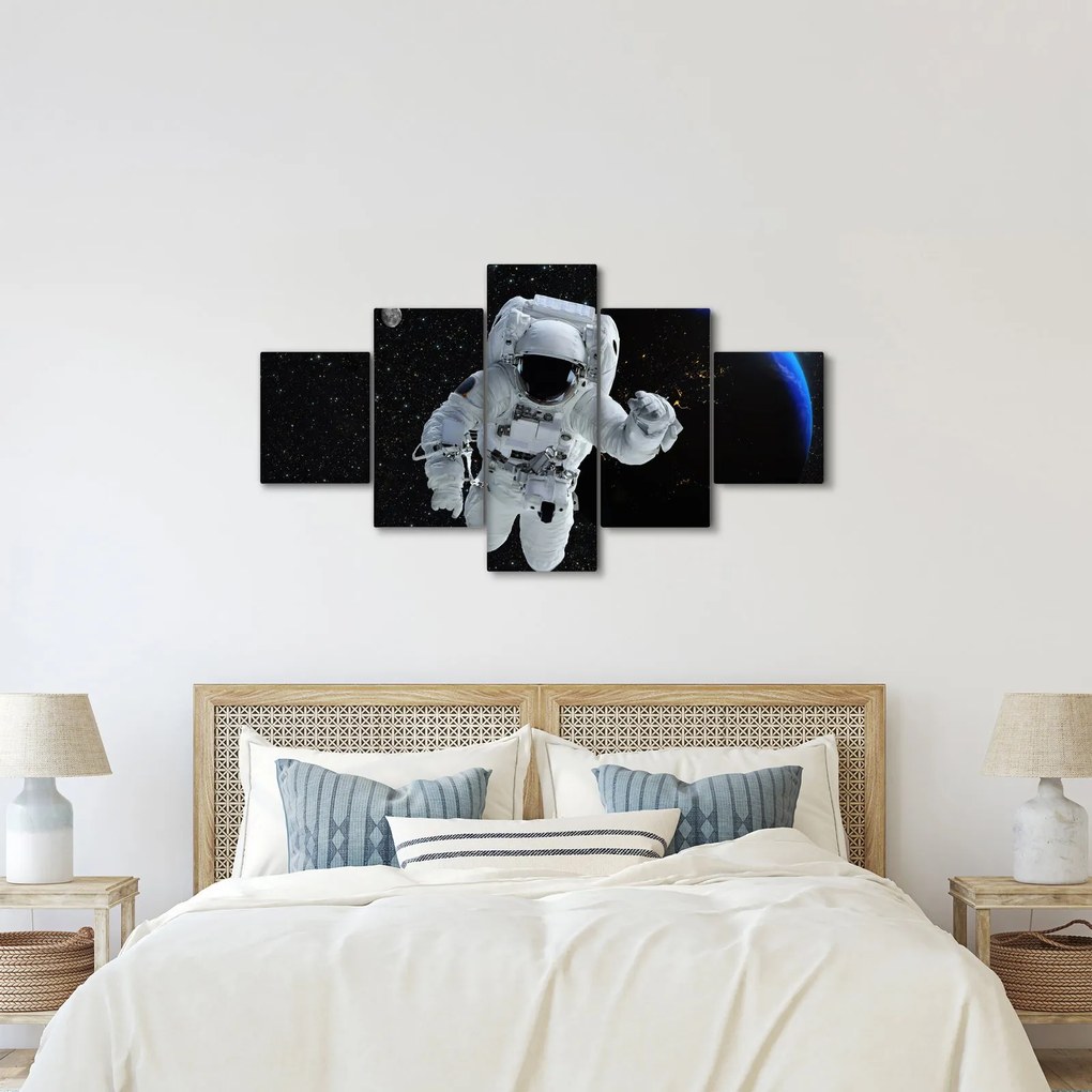 Obraz - Astronauta w kosmosie (125x70 cm)