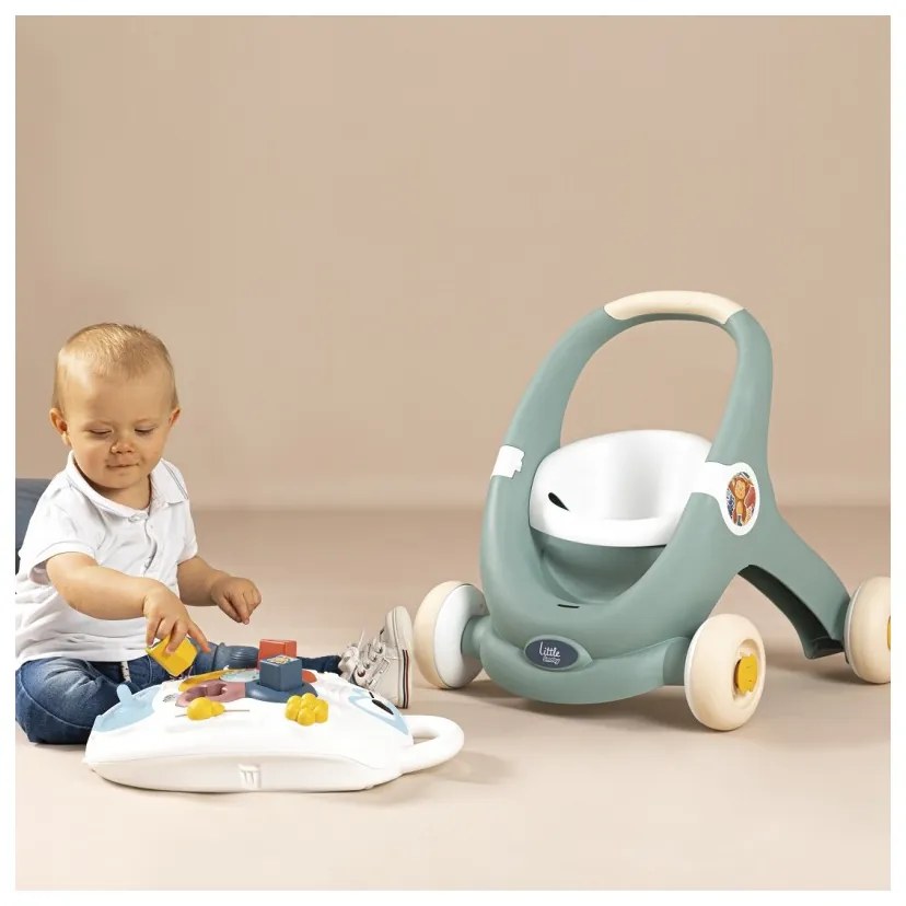 Smoby little chodzik 3w1 pchacz interaktywny wózek