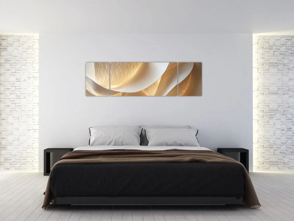 Obraz - Papierowa faktura (170x50 cm)