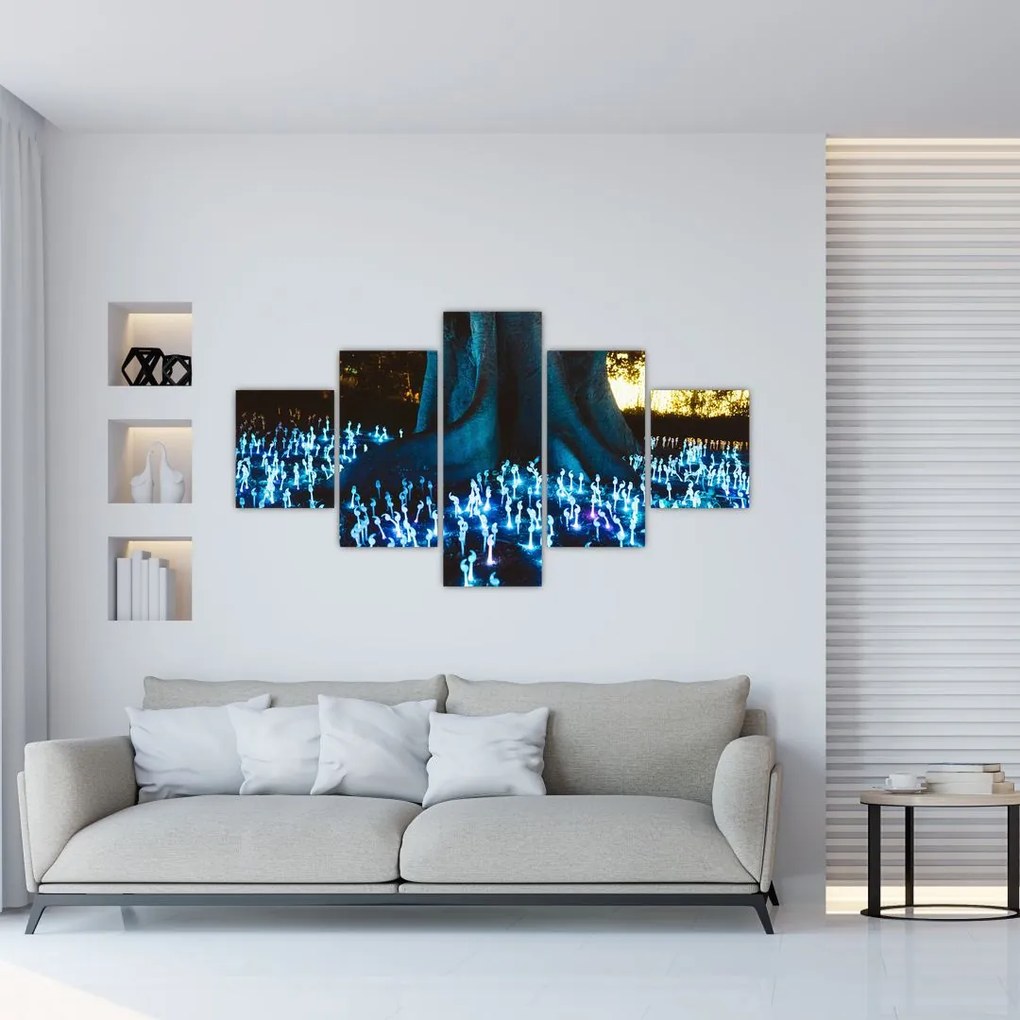 Obraz - Magiczne drzewo (125x70 cm)