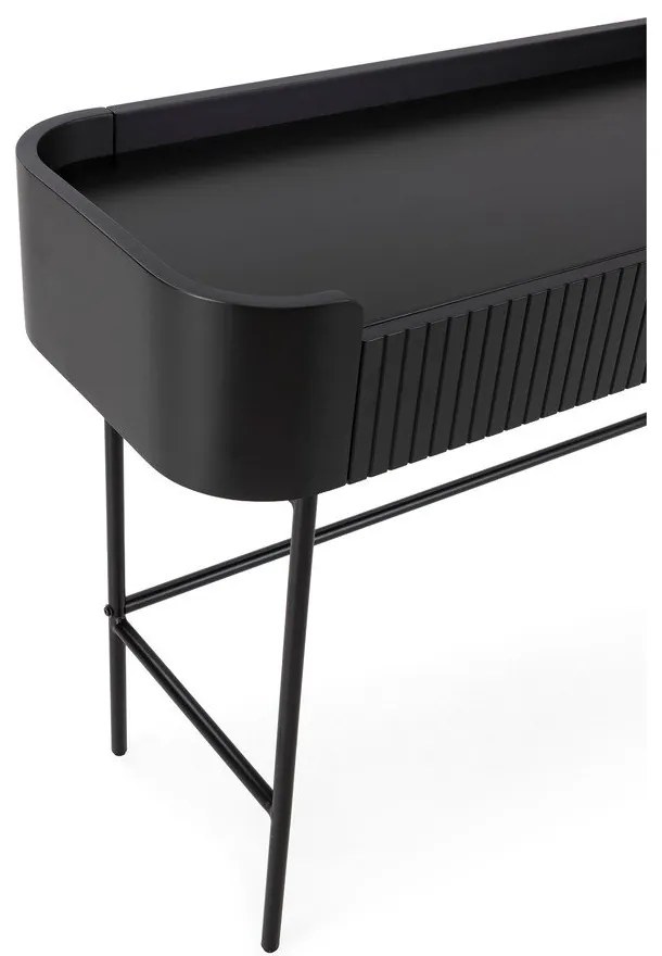 Czarna konsola 40x120 cm Willa – MOME