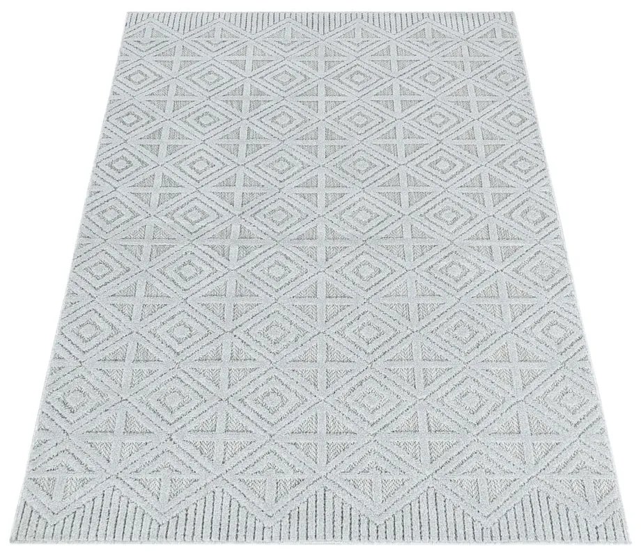 Jasnoszary chodnik odpowiedni na zewnątrz 80x250 cm Bahama – Ayyildiz Carpets