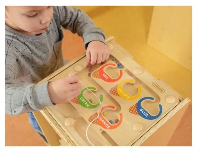 Masterkidz labirynt magnetyczny sorter kolorów edu
