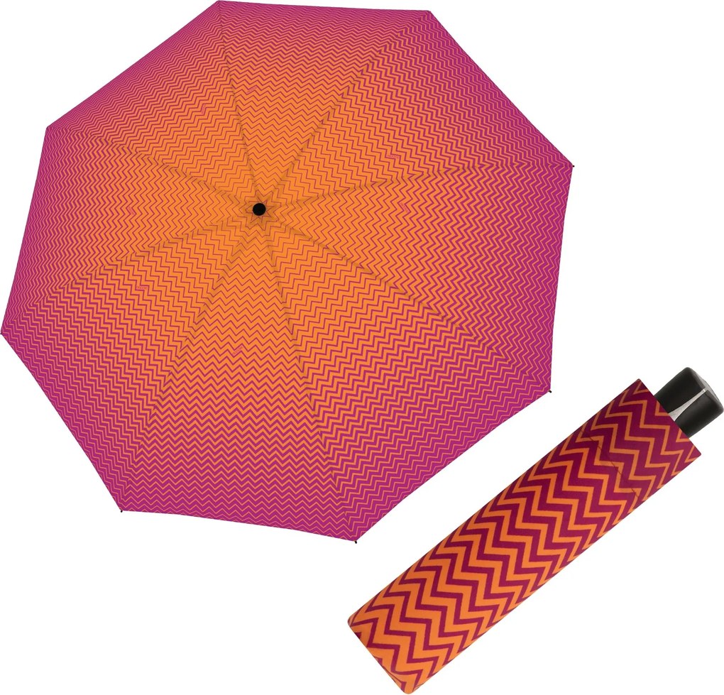Doppler Fiber Mini Strong Berry damski składany parasol