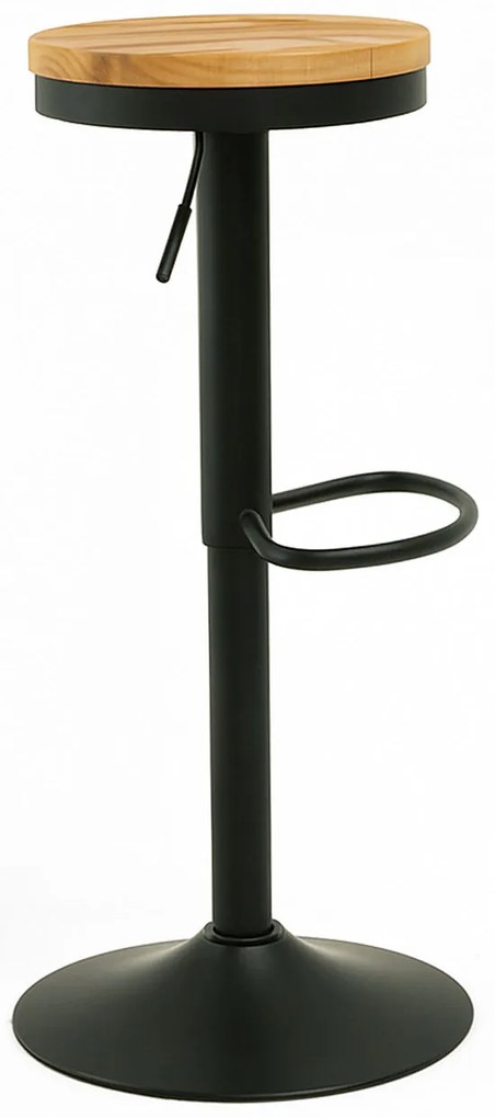 Pack 4 Taborety Vikin Siedzisko Drewno