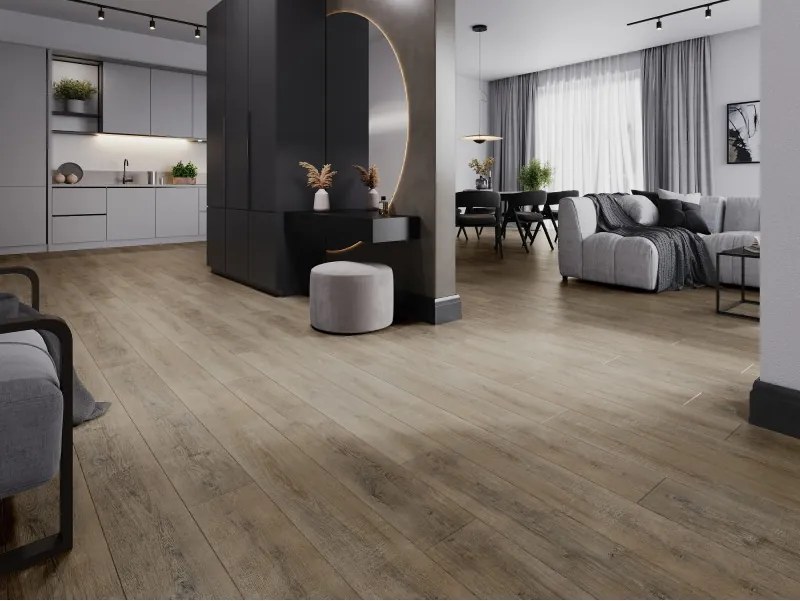 Mexen Casa Grande próbka paneli winylowych SPC 6,5 mm, podkład IXPE 1,5 mm, 4 V-Fuga, Dąb - F1014-S