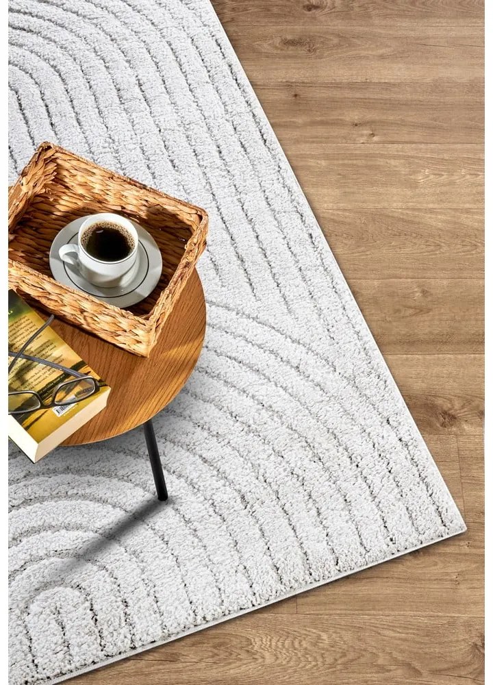 Biały dywan 80x120 cm Panglao New York White – Elle Decoration