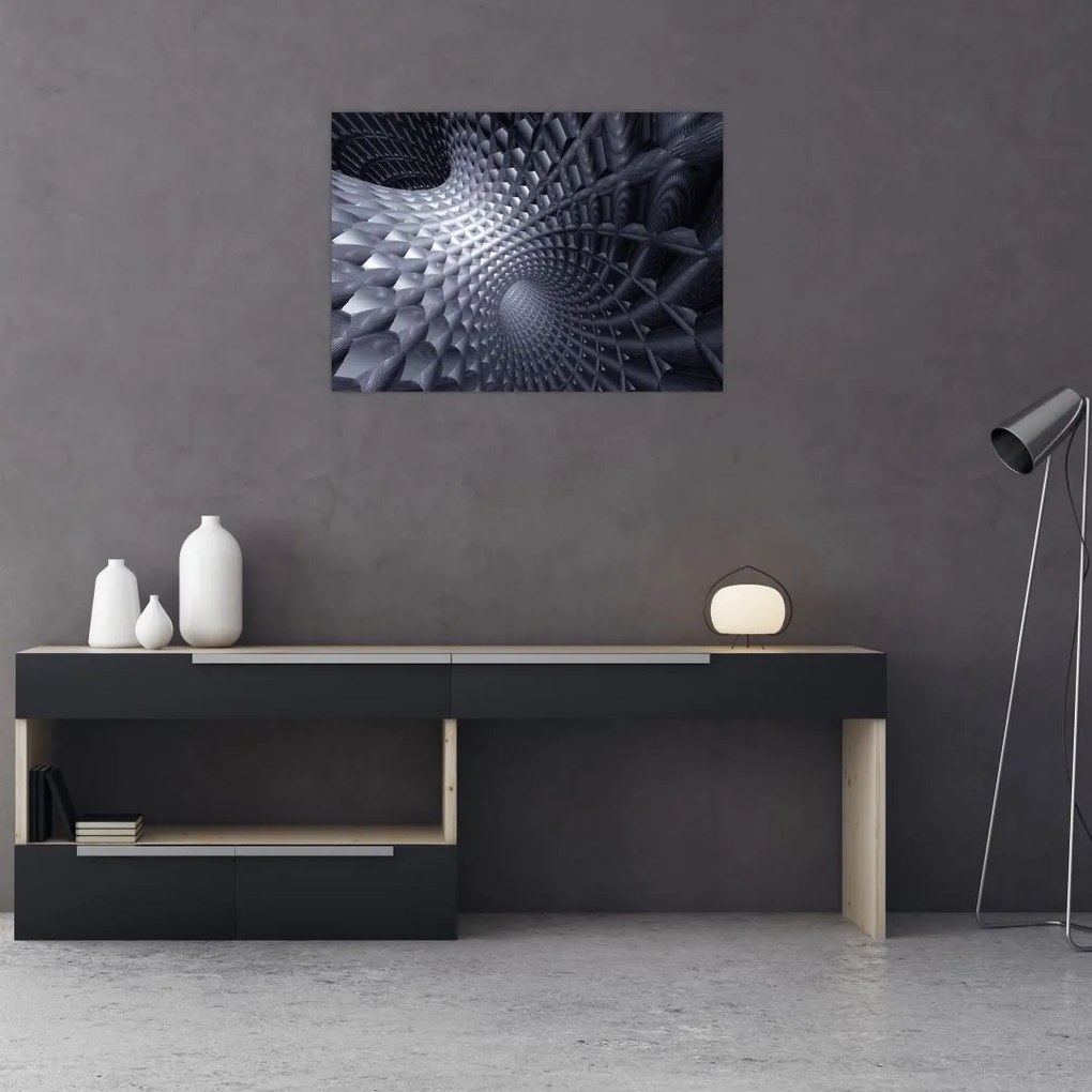 Obraz - Abstrakcja 3D (70x50 cm)