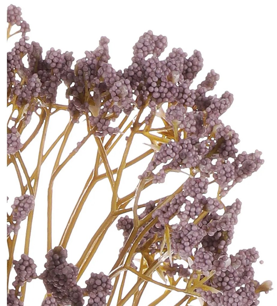 Sztuczny kwiat Gypsophila ciemnofioletowy, 15 x 15x 65 cm