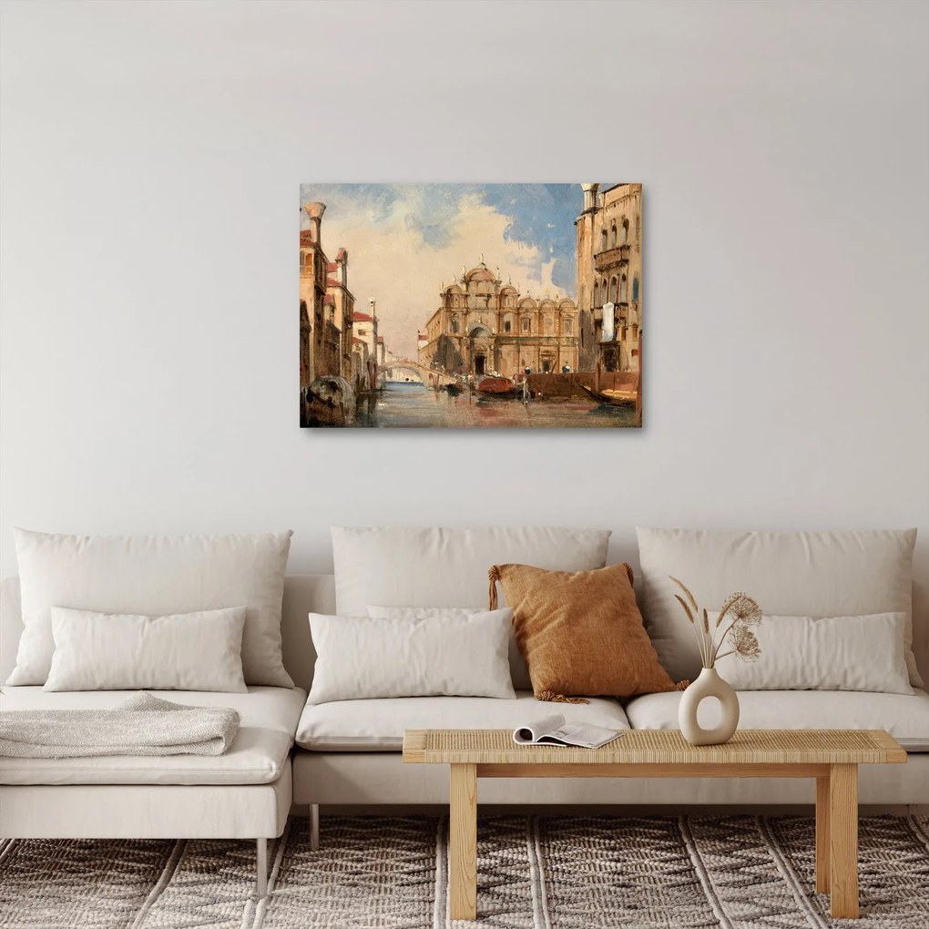 Obraz - Jules-Romain Joyant, The Scuola di San Marco, Venice, reprodukcje (70x50 cm)