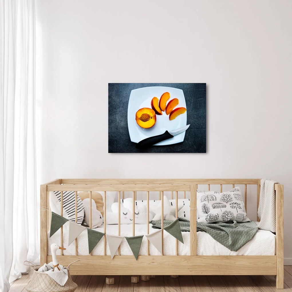 Obraz brzoskwini (70x50 cm)