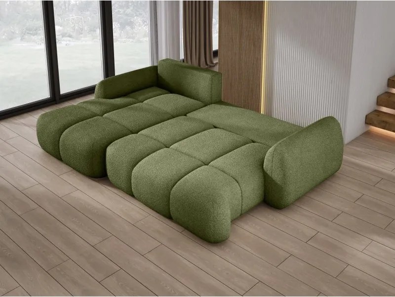 Narożnik COCO WIND z funkcją spania poduszkami i pojemnikiem NOW OR NEVER 38 WERSAL