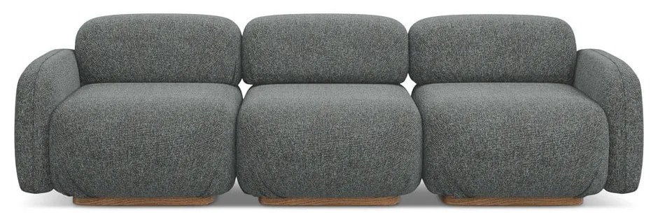 Szara sofa modułowa 270 cm Ailani – Makamii