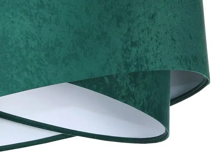 Zielono-biała asymetryczna lampa wisząca - EX972 S3-D58