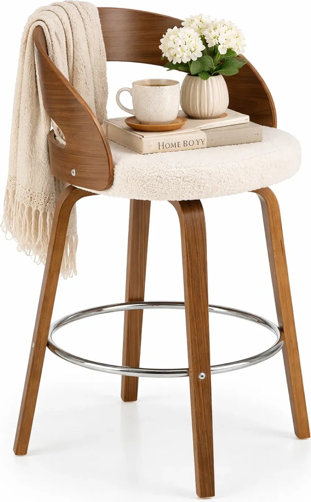 Nowoczesny hoker kuchenny z oparciem  S0-E77