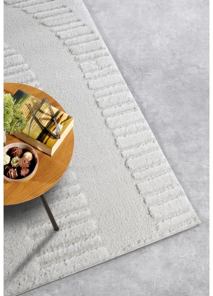 Kremowy dywan 160x235 cm Bartoux Cream White – Elle Decoration