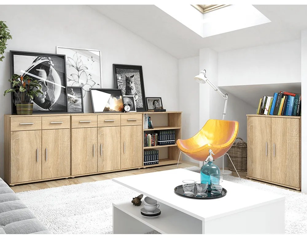 Szafka RESITA TYP 2, dąb sonoma