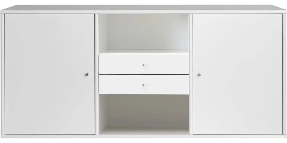 Biała niska komoda 133x61 cm Mistral – Hammel Furniture